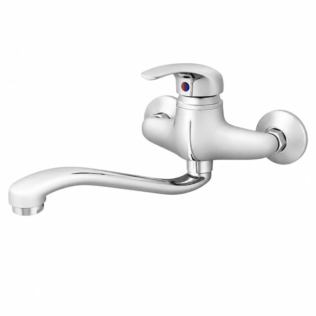 Zidna baterija za sudoper s dugim izljevom Minotti STANDARD