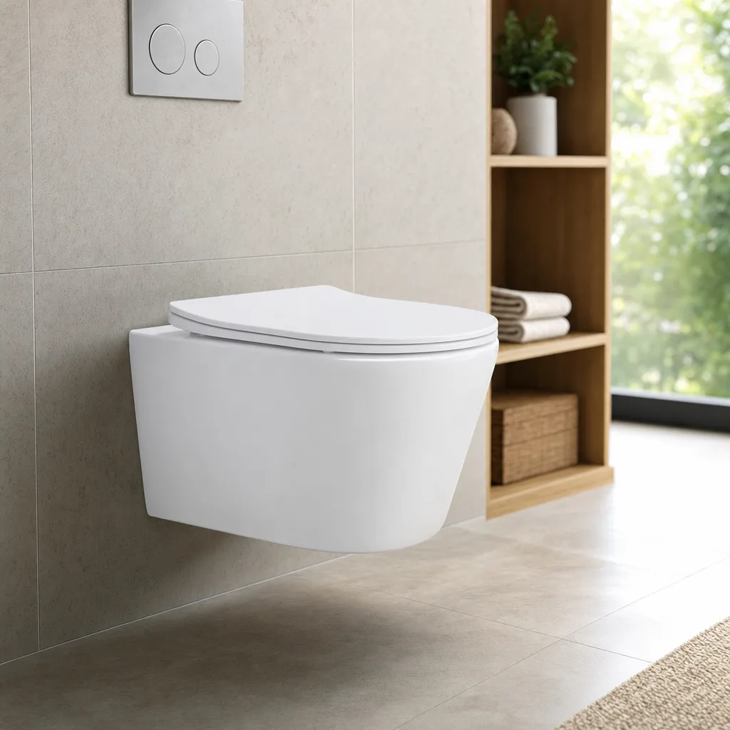 WC šolja viseća Pure Rimless sa daskom