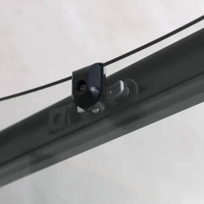 Tuš kabina h-195 cm polukružna