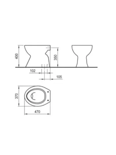 Wc šolja simplon Fayans
