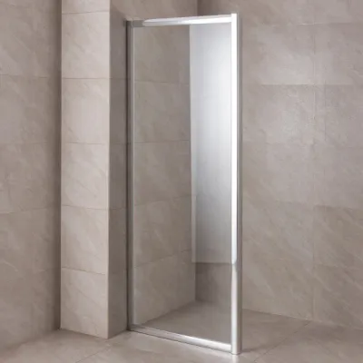 Fiksna strana za tuš kabinu h-195 (prozirno staklo) ROCCO - slika 1